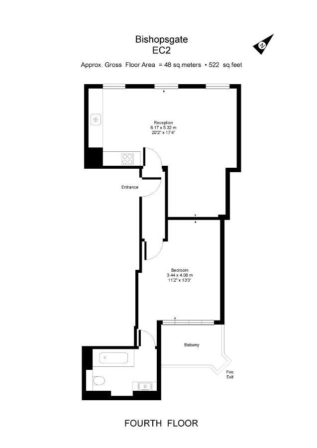 4, 48 Bishopsgate By Living * Londra